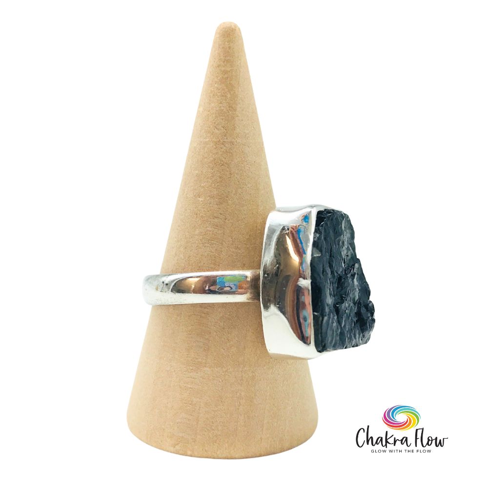 Black Tourmaline Ring