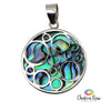 Abalone Shell Sterling Silver Pendant