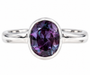 Alexandrite Sterling Silver Ring
