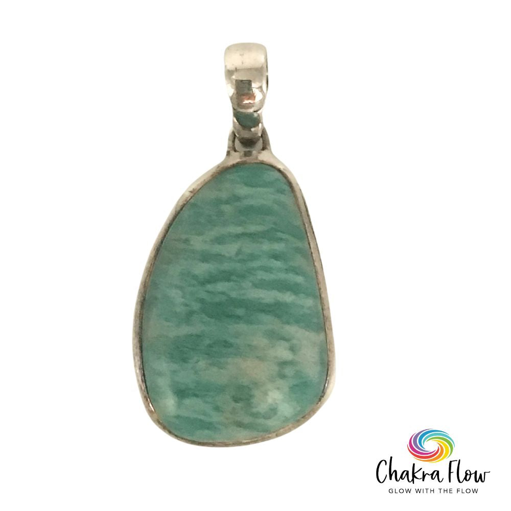 Amazonite Sterling Silver Pendant