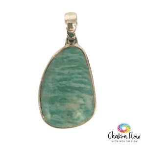 Amazonite Sterling Silver Pendant