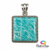 Amazonite Sterling Silver Pendant