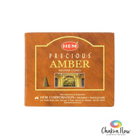 Amber Incense Cones