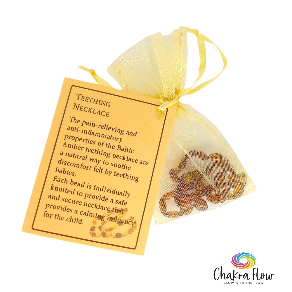 Amber crown deals teething necklace