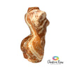 Amber Calcite Goddess
