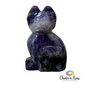 Amethyst Cat Figurine