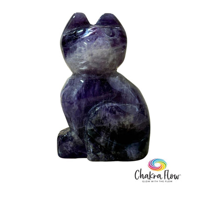 Amethyst Cat Figurine