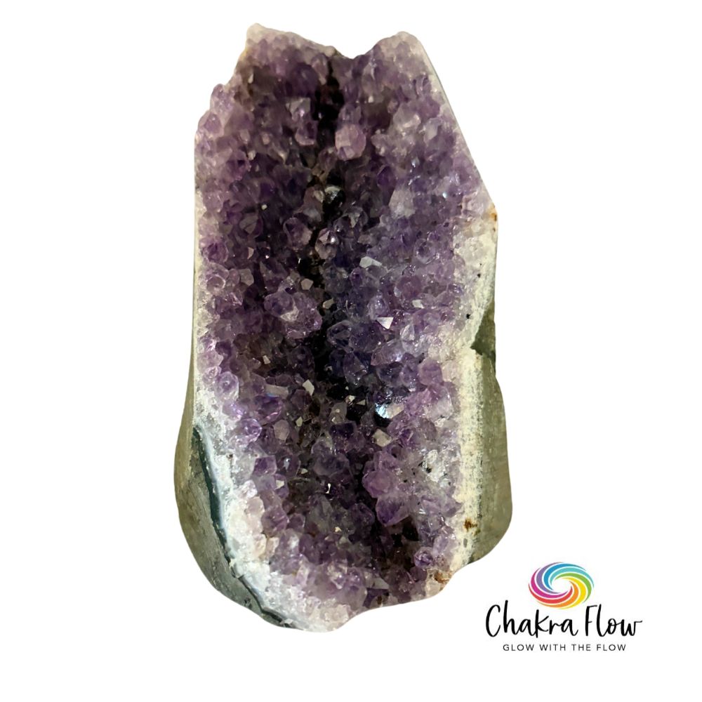 Amethyst Druzy Cut Base