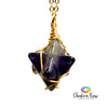Amethyst Merkaba Pendant