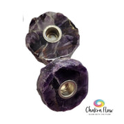 Amethyst Mini Candle Holder 