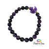 Amethyst Moon & Star Bracelet