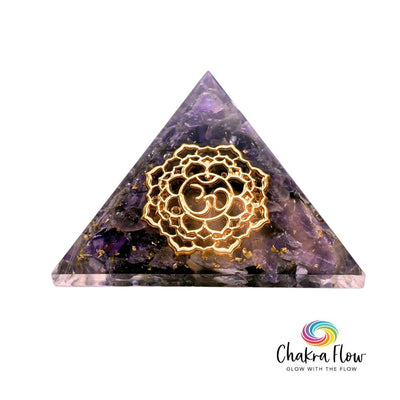 Amethyst Orgone Pyramid