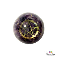 Amethyst Orgone Sphere