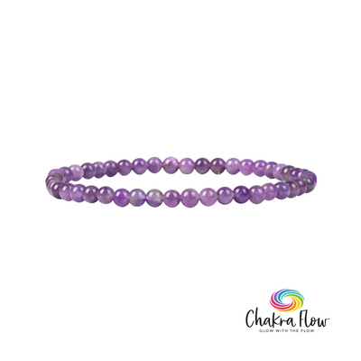 Amethyst Bracelet 4mm