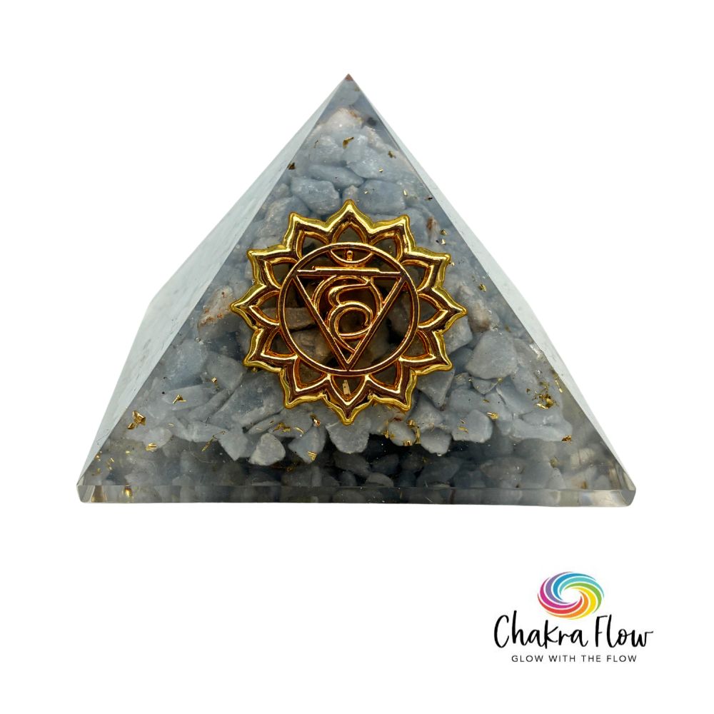 Angelite Orgone Pyramid