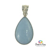 Angelite Sterling Silver Pendant