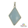 Angelite Sterling Silver Pendant