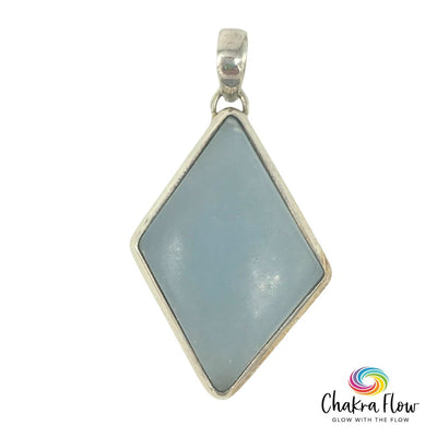 Angelite Sterling Silver Pendant