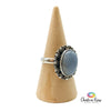Angelite Sterling Silver Ring Size 7