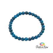 Apatite Bracelet 6mm Round Bead