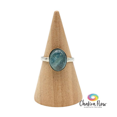 Aquamarine Sterling Silver Ring