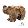 Aragonite Bear Figurine