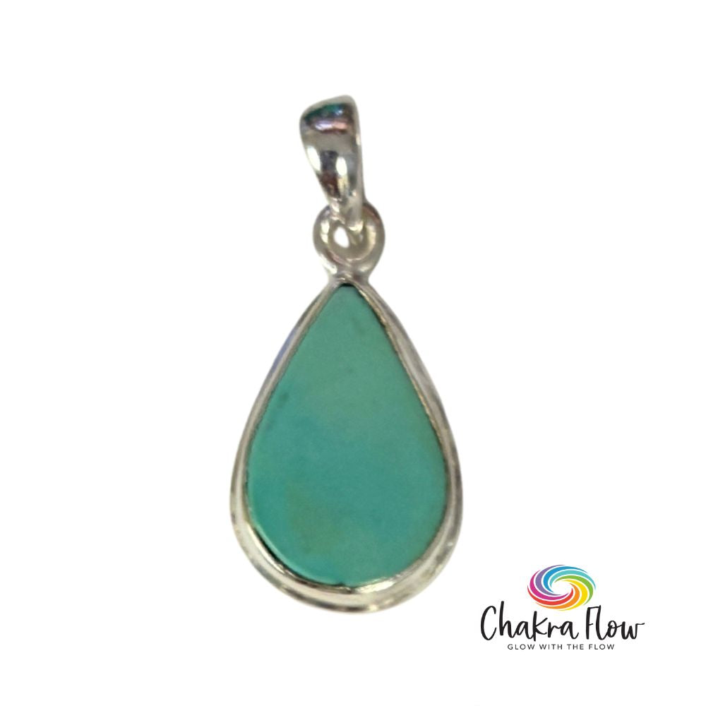 Arizona Turquoise Teardrop Pendant