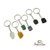 Assorted Gemstone Keychain
