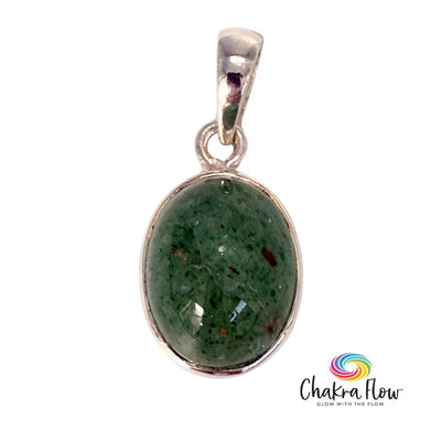 Aventurine Sterling Silver Pendant