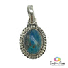 Azurite Sterling Silver Pendant