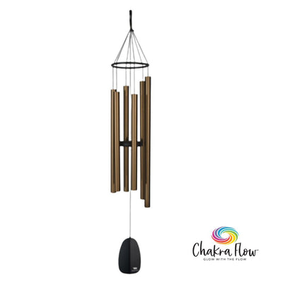 Bells of Paradise Woodstock Bronze Wind Chimes
