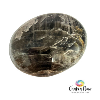 Black Moonstone Palm Stone