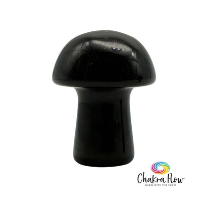 Black Obsidian Mushroom