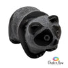 Black Obsidian Panda Bear Figurine