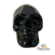 Black Obsidian Skull
