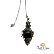 Black Onyx Ornate Pendulum