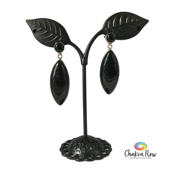 Black Onyx Earrings