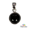 Black Star Ruby Sterling Silver Pendant
