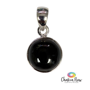 Black Star Ruby Sterling Silver Pendant