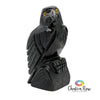4" Black Onyx Raven Figurine