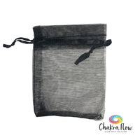 Black Organza Bag