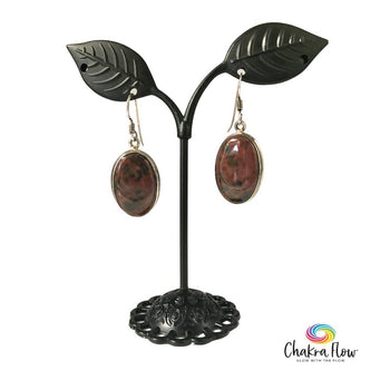 Bloodstone Earrings