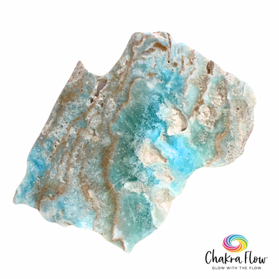 Blue Aragonite Slice