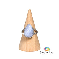 Blue Lace Agate Sterling Silver Ring
