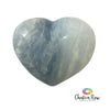 Blue Calcite Heart