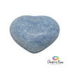 Blue Calcite Heart
