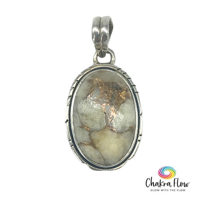 Brecciated Opal Sterling Silver Pendant