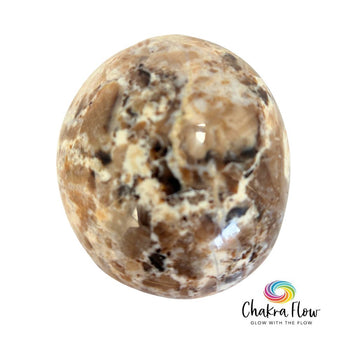 Brown Opal Palm Stone