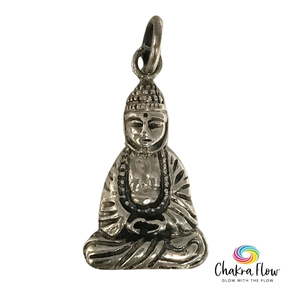 Buddha Sterling Silver Pendant