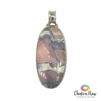 Butterfly Jasper Sterling Silver Pendant